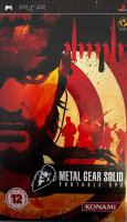 Metal Gear Solid Portable OPS UK PSP