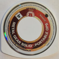 Metal Gear Solid Portable OPS UK PSP