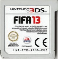 Fifa 13 EA Sports Bundesliga Nintendo 3DS 2DS